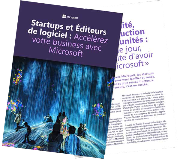Livre Blanc « startups & éditeurs de logiciel : Accélerez votre business avec Microsoft »